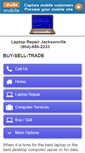 Mobile Screenshot of laptop-repair-jacksonville.com